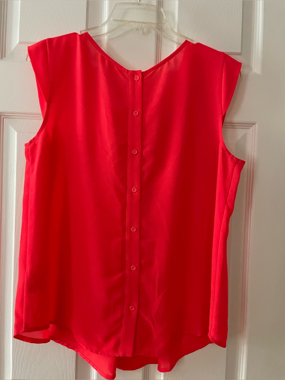 MERAKI Women's Cap Short Sleeve Blouse Top Size: Large